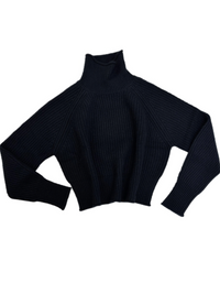 Crater oversize short pure cashmere