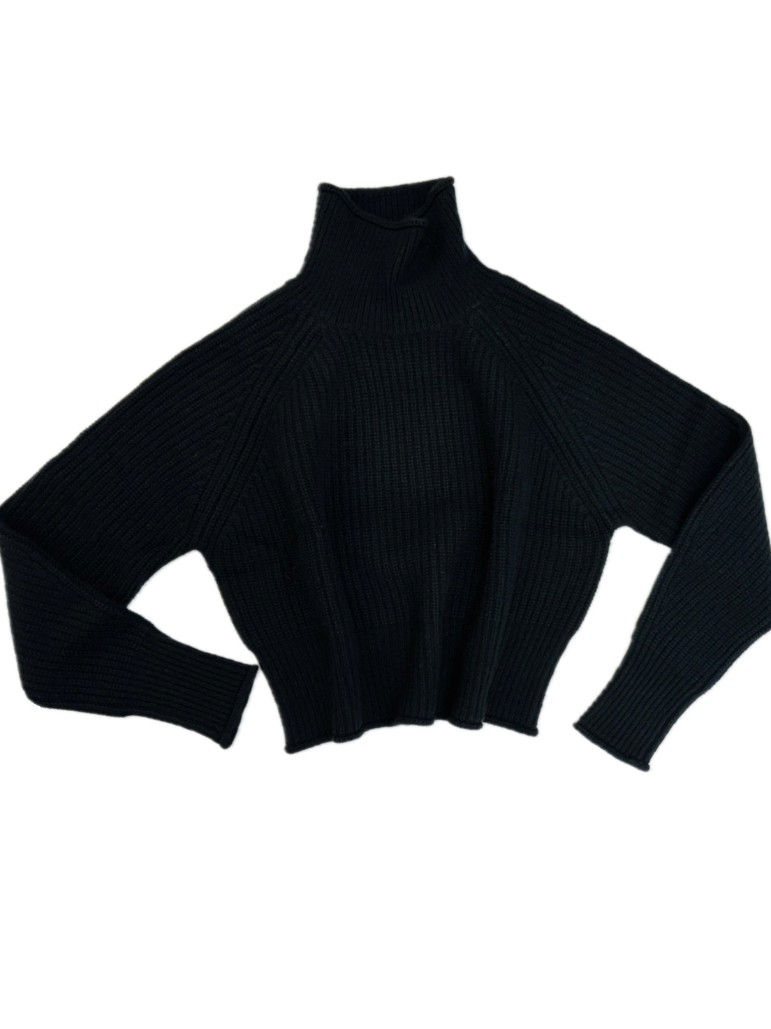 Crater oversize short pure cashmere