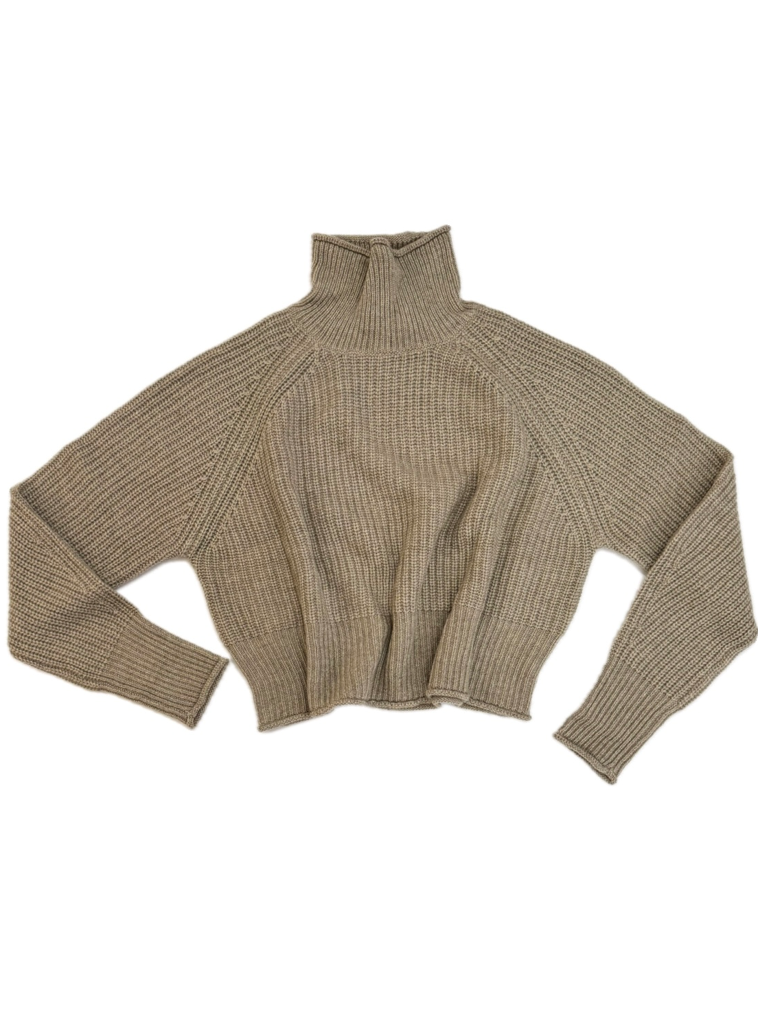 Crater oversize short pure cashmere