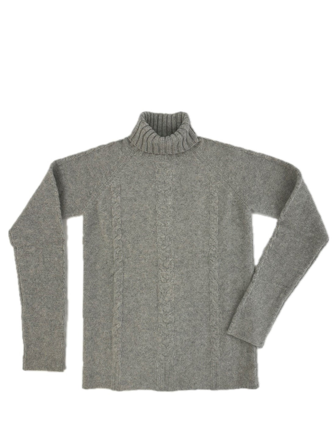 Turtleneck - woman 4 ply Reglan pure cashmere