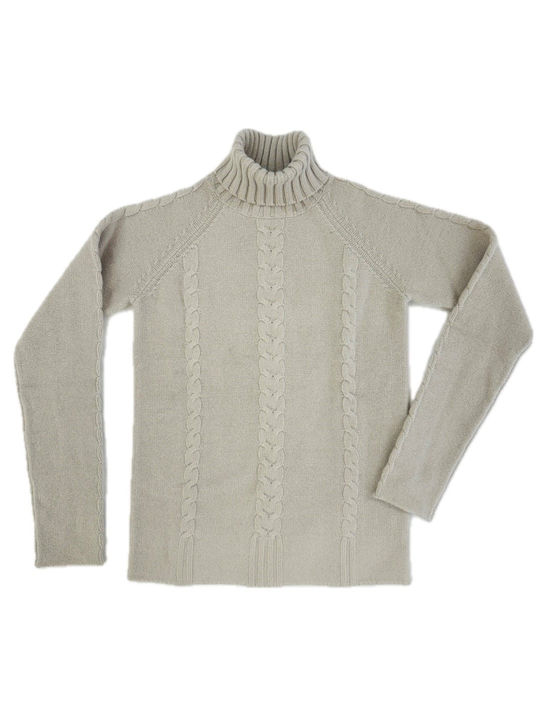Turtleneck - woman 4 ply Reglan pure cashmere