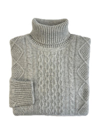 Turtleneck - man 6 ply Losanghe pure cashmere