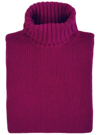 Turtleneck - woman 6 ply pure cashmere