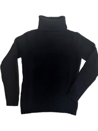 Turtleneck - woman 6 ply pure cashmere