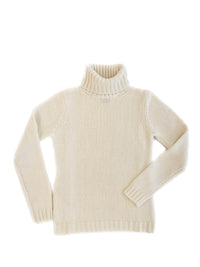 Turtleneck - woman 6 ply pure cashmere