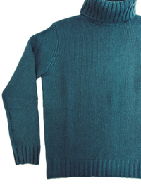 Turtleneck - man 6 ply pure cashmere