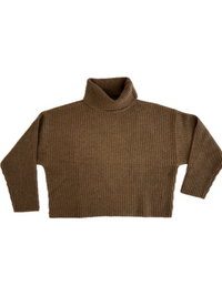 Turtleneck - woman 6 ply Brit pure cashmere