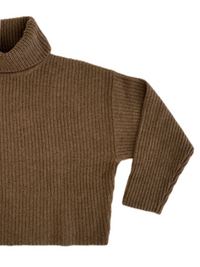 Turtleneck - woman 6 ply Brit pure cashmere