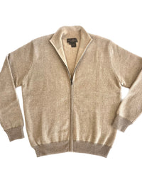 Double Reversible spigato pure cashmere