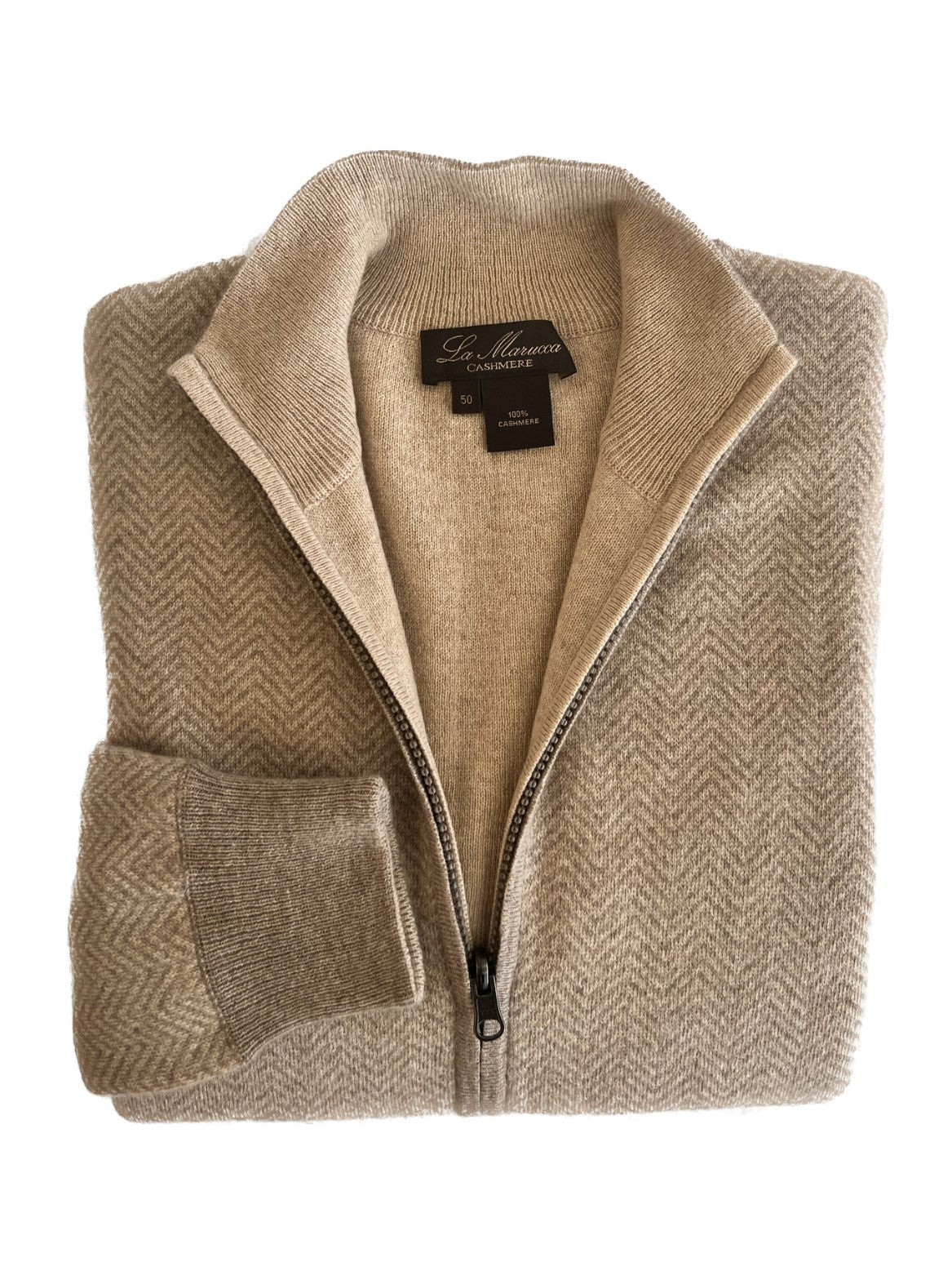 Double Reversible spigato pure cashmere