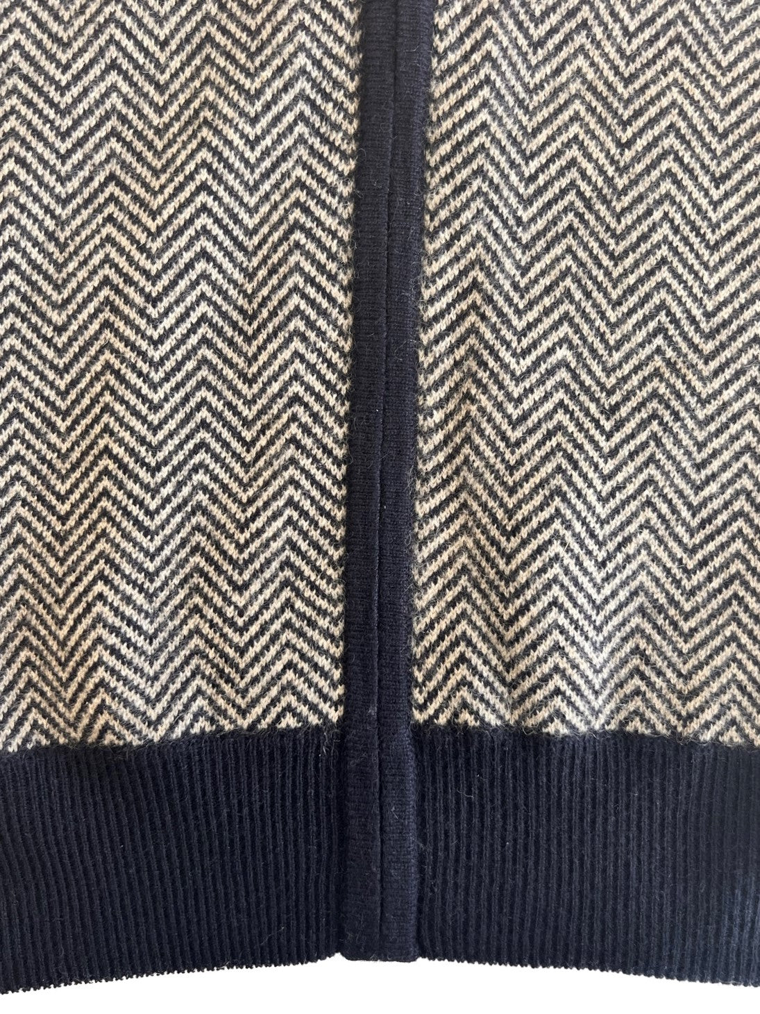 Double Reversible spigato pure cashmere