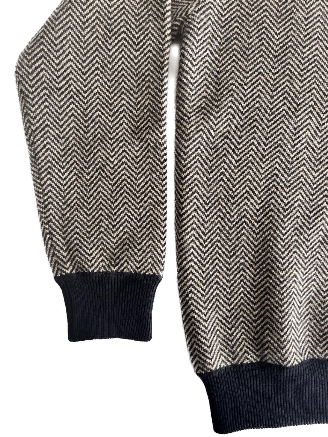 Double Reversible spigato pure cashmere