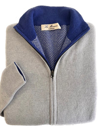 Double Reversible spigato pure cashmere