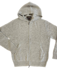 Hoodie pure cashmere