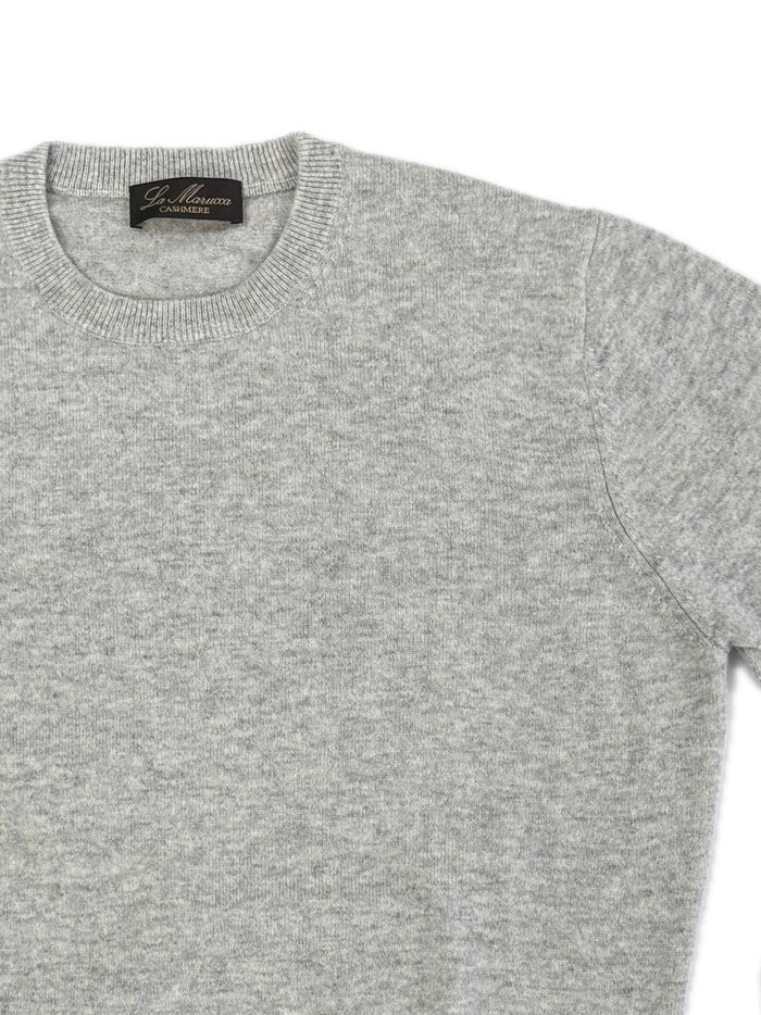 Crewneck - man 2 ply pure cashmere