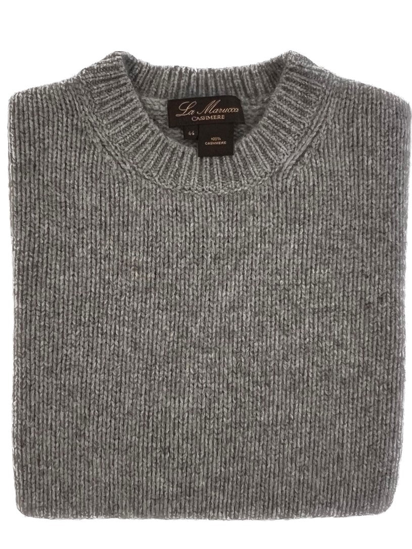 Crewneck - man 6 ply pure cashmere