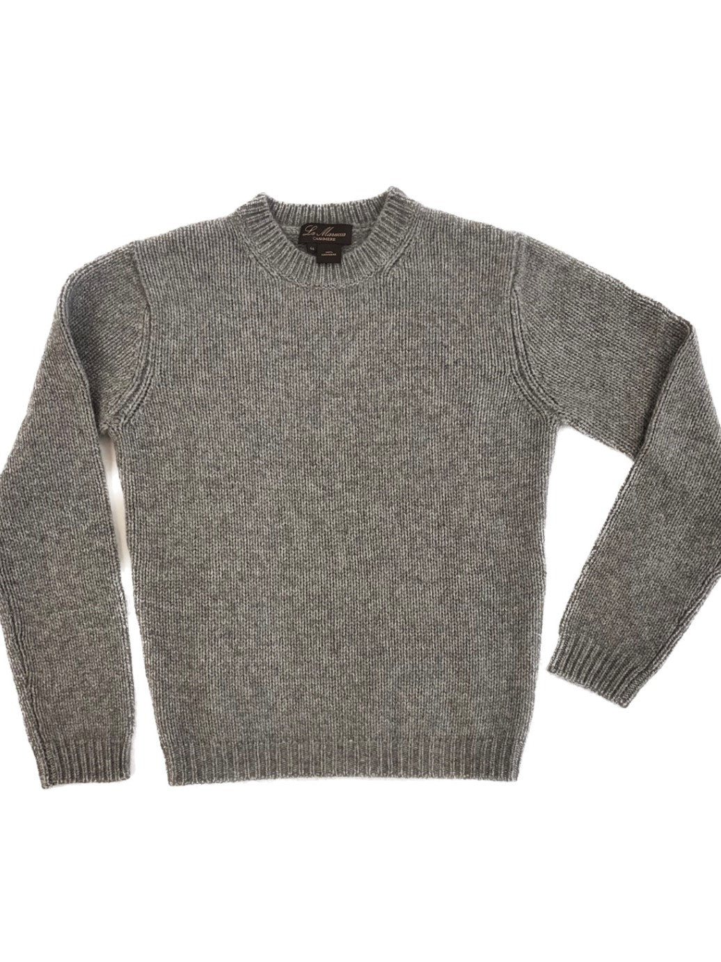 Crewneck - man 6 ply pure cashmere