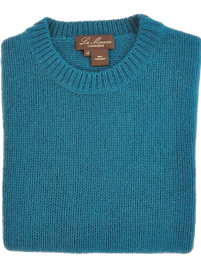 Crewneck - man 6 ply pure cashmere