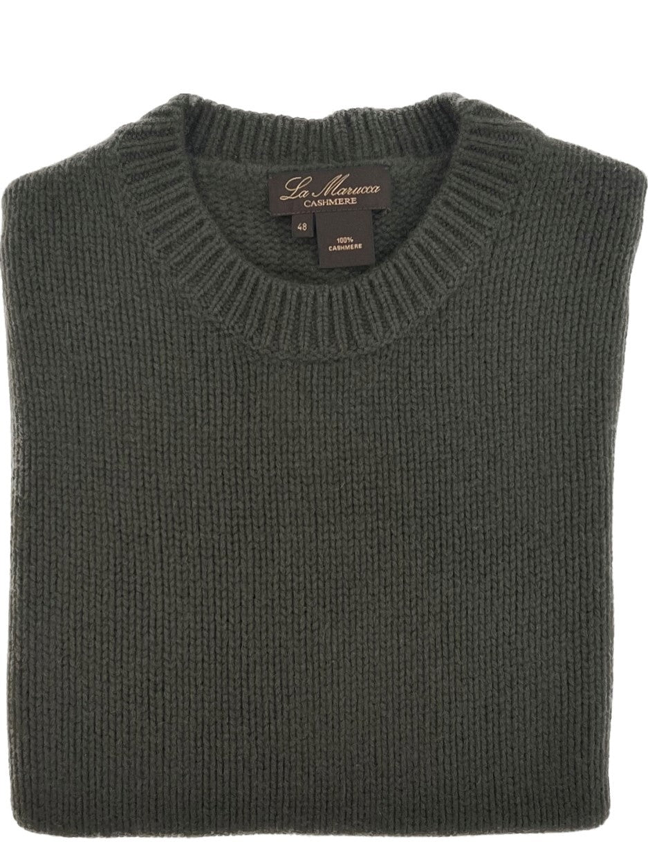 Crewneck - man 6 ply pure cashmere