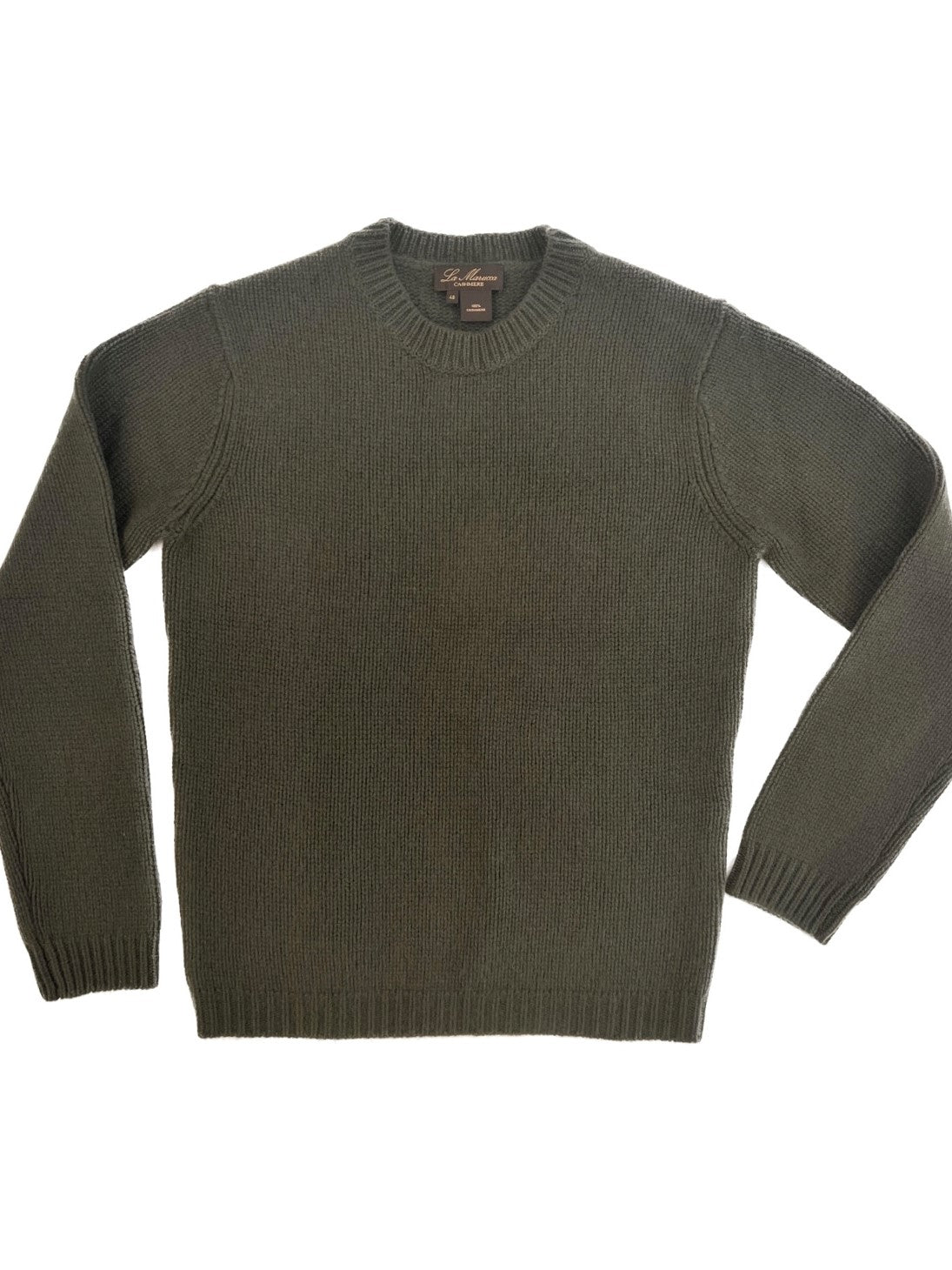 Crewneck - man 6 ply pure cashmere
