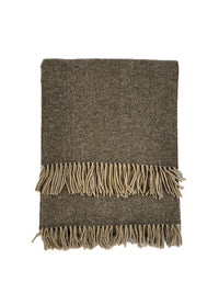 Plaid seta lana vergine & cashmere
