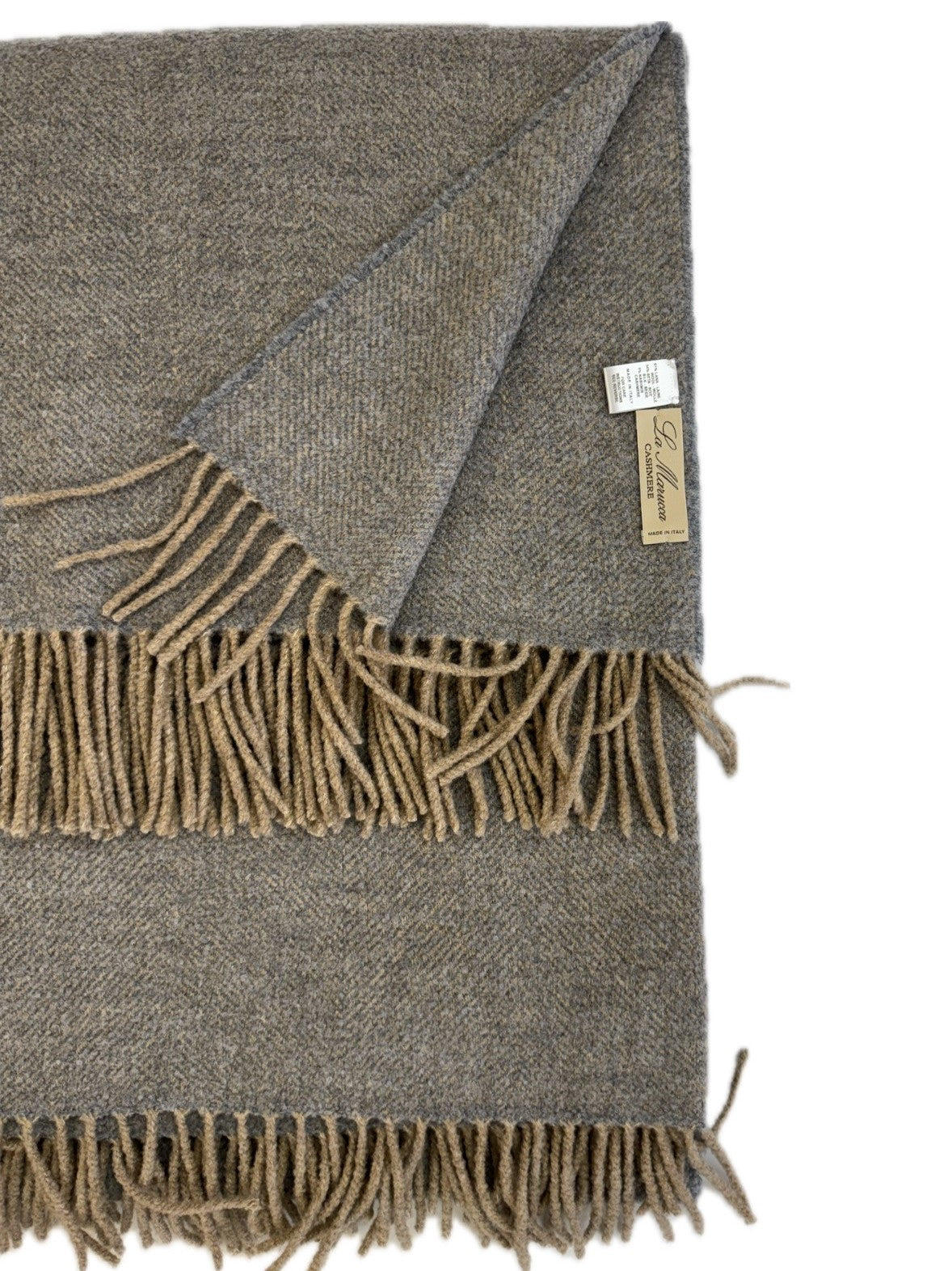 Plaid seta lana vergine & cashmere