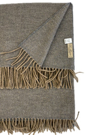Plaid seta lana vergine & cashmere