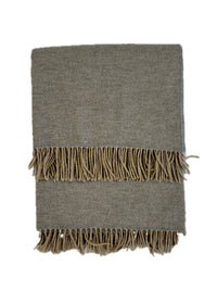 Plaid seta lana vergine & cashmere