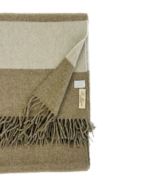 Plaid pure virgin wool