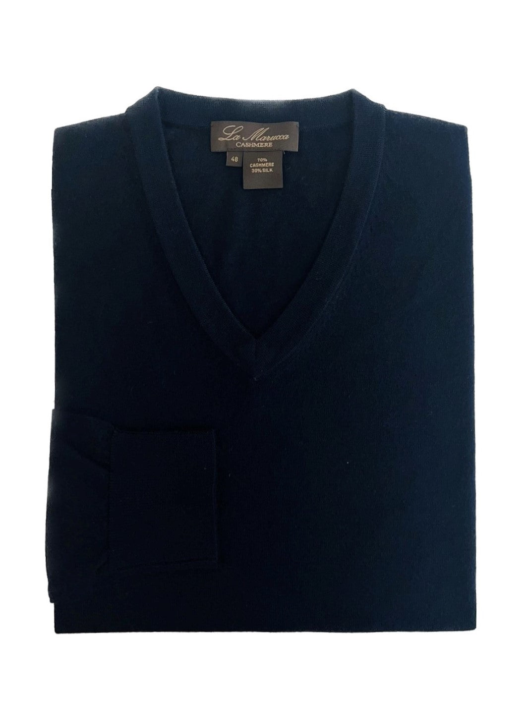 V neck - cashmere & silk