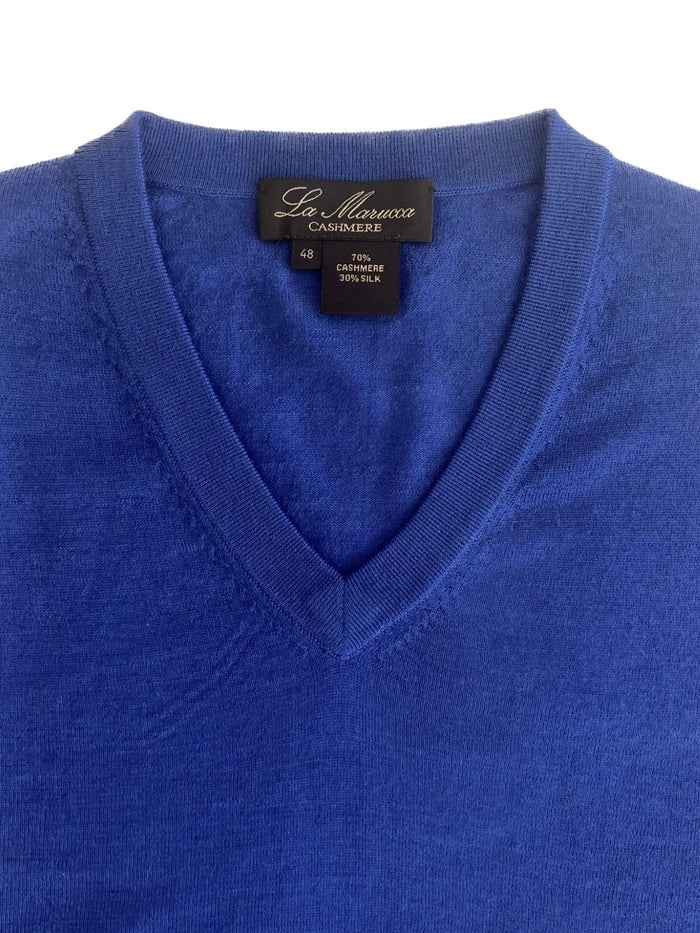 V neck - cashmere & silk