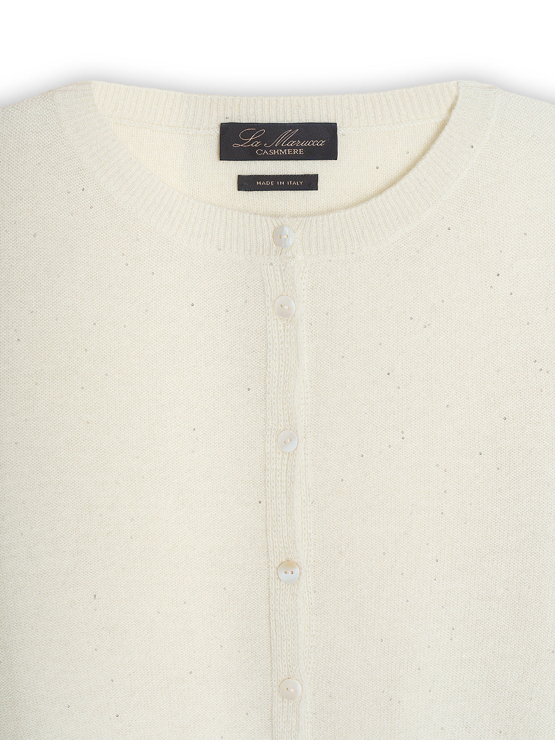 Cardigan con paillettes