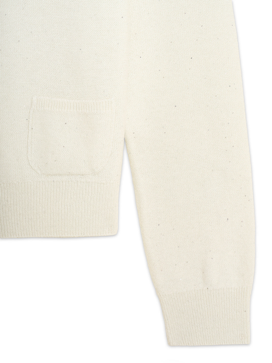 Cardigan con paillettes