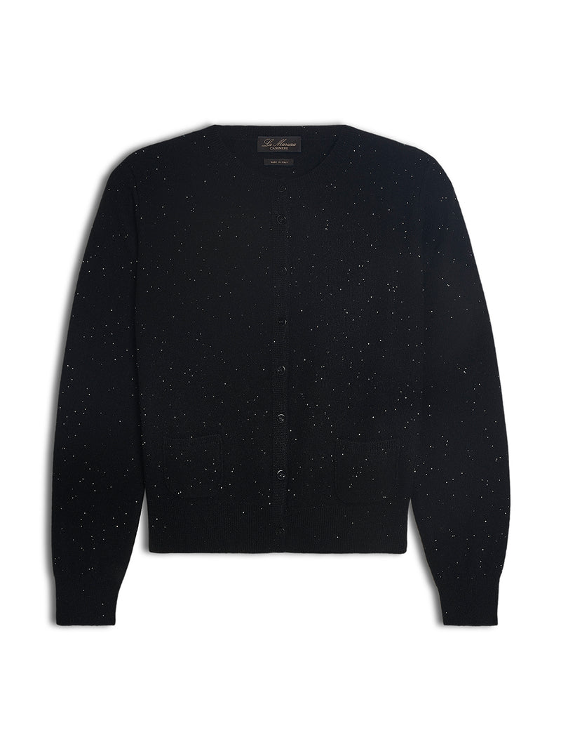 Cardigan con paillettes