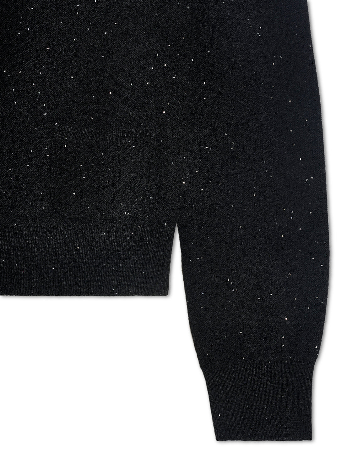 Cardigan con paillettes