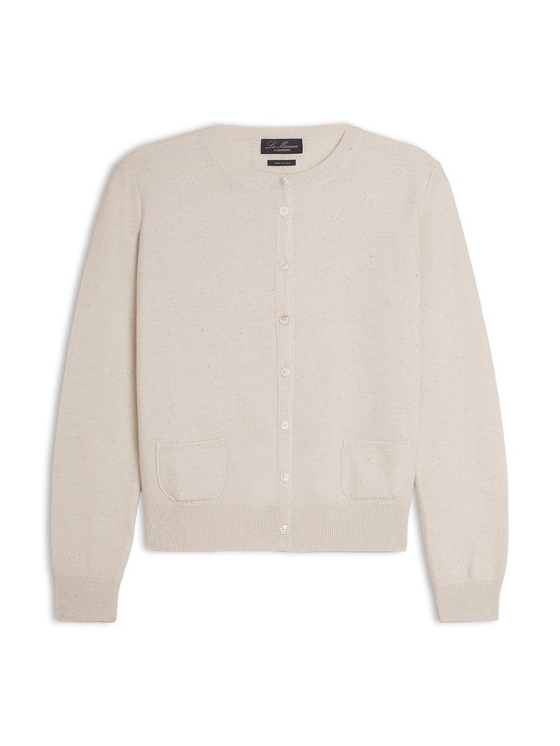 Cardigan con paillettes