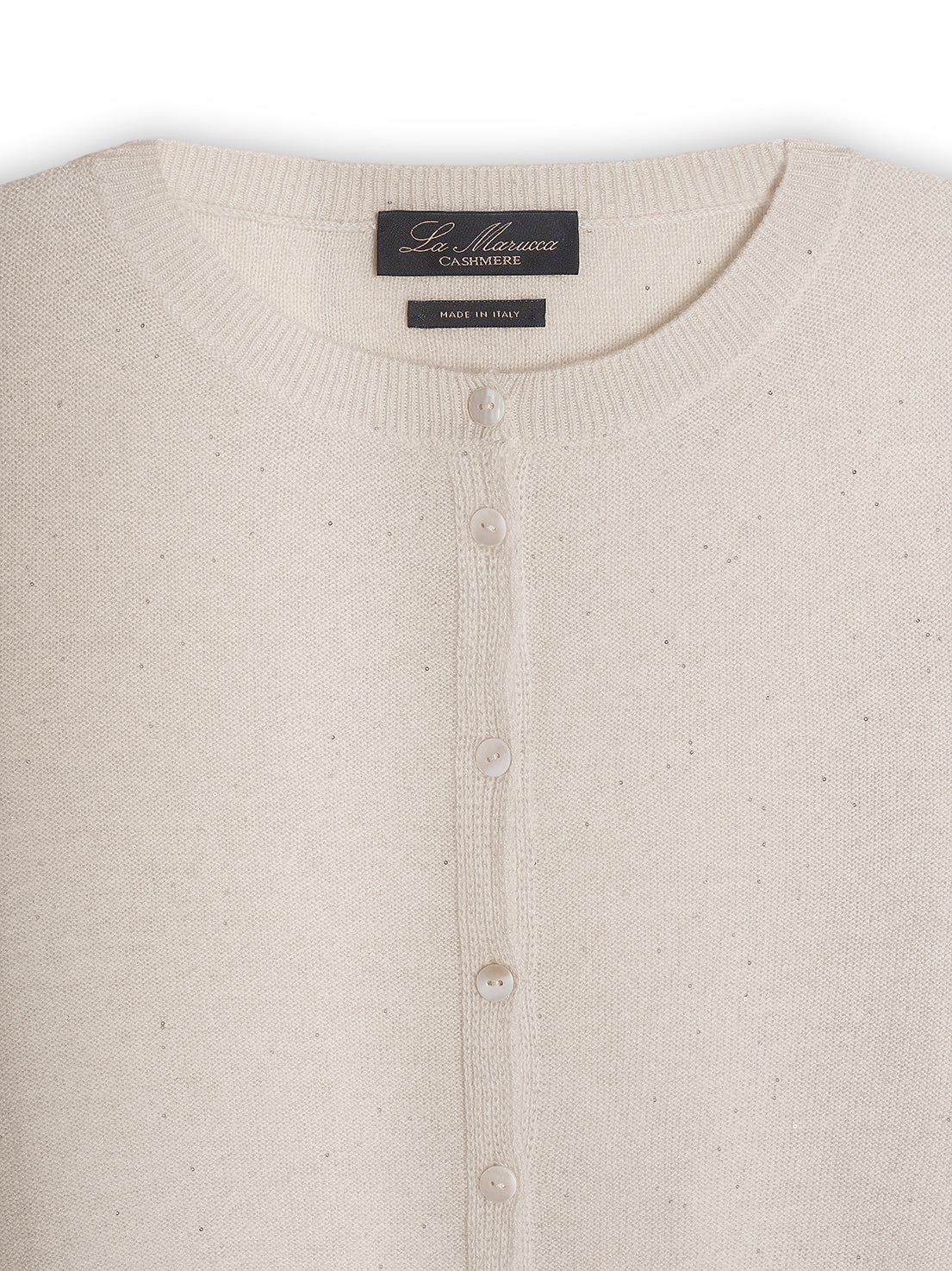 Cardigan con paillettes