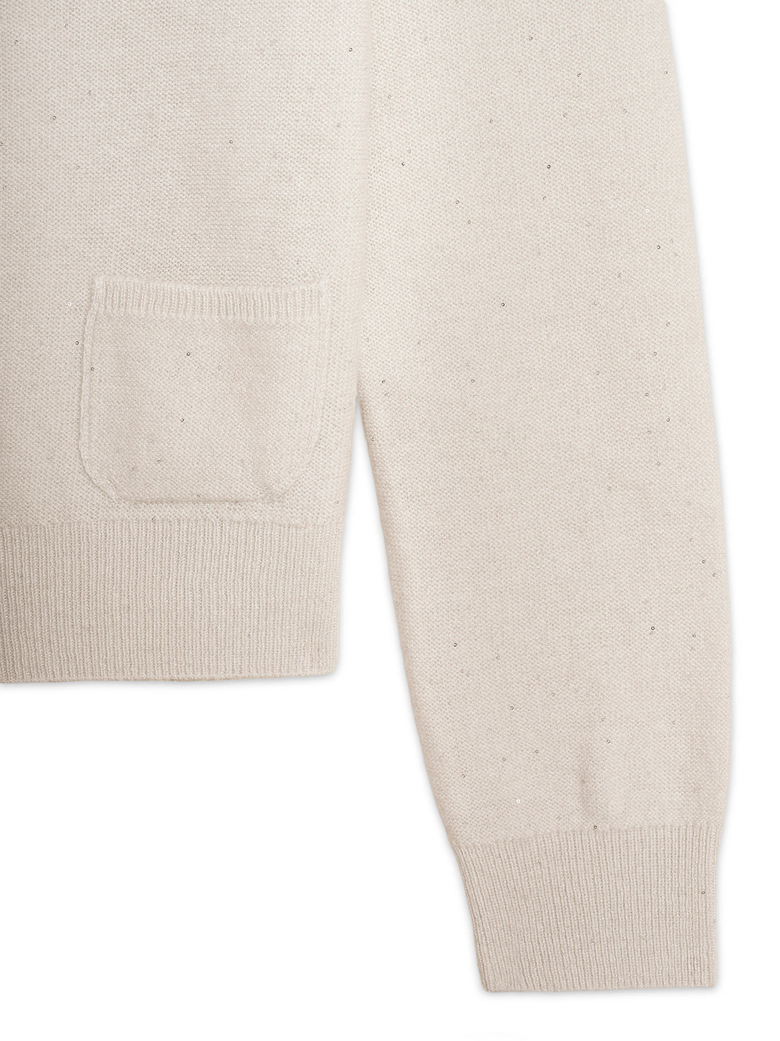 Cardigan con paillettes