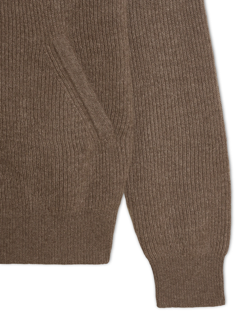 Hoodie pure cashmere