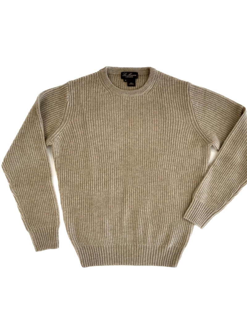 Crewneck - man 4 ply Brit pure cashmere