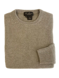 Crewneck - man 4 ply Brit pure cashmere