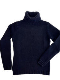 Turtleneck - woman 6 ply pure cashmere