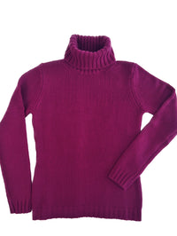 Turtleneck - woman 6 ply pure cashmere