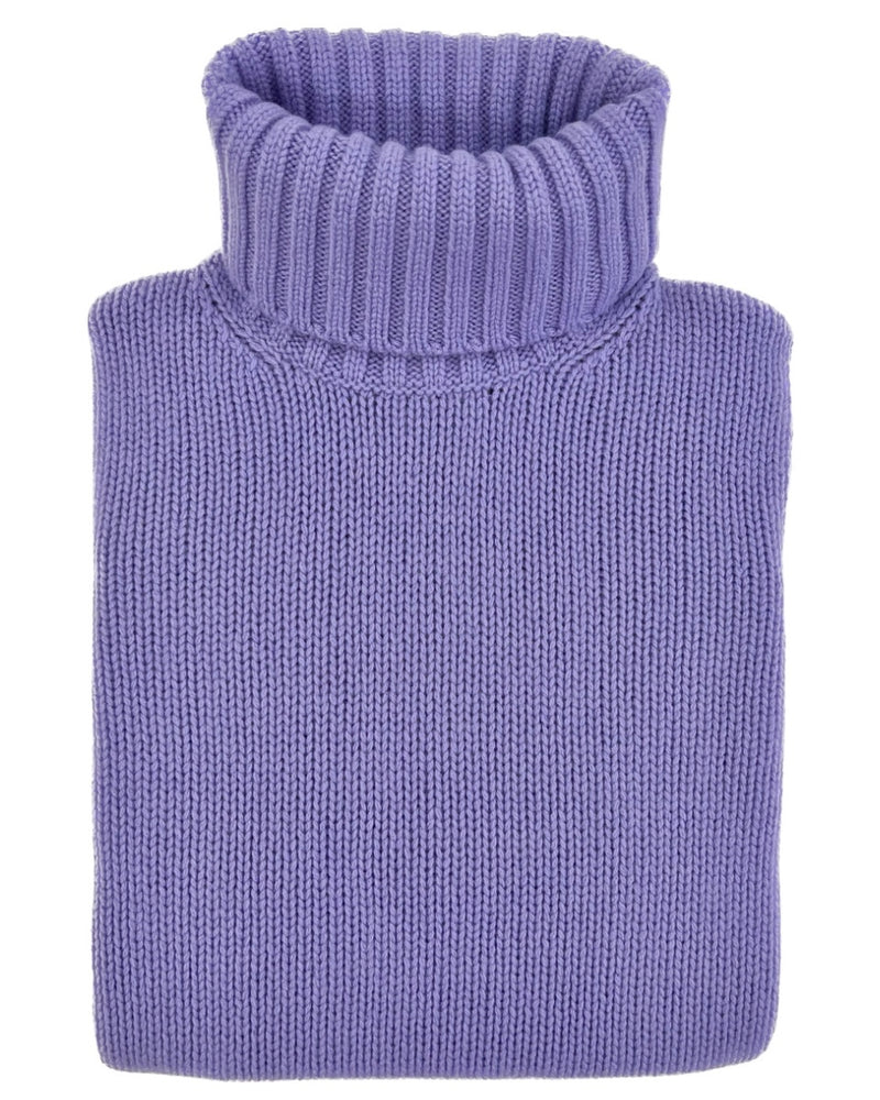 Turtleneck - woman 6 ply pure cashmere