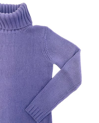 Turtleneck - woman 6 ply pure cashmere