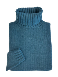 Turtleneck - woman 6 ply pure cashmere