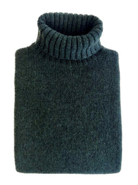 Turtleneck - woman 6 ply pure cashmere