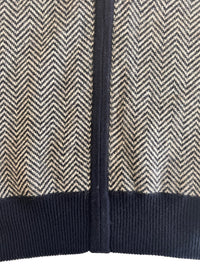 Double Reversible spigato pure cashmere