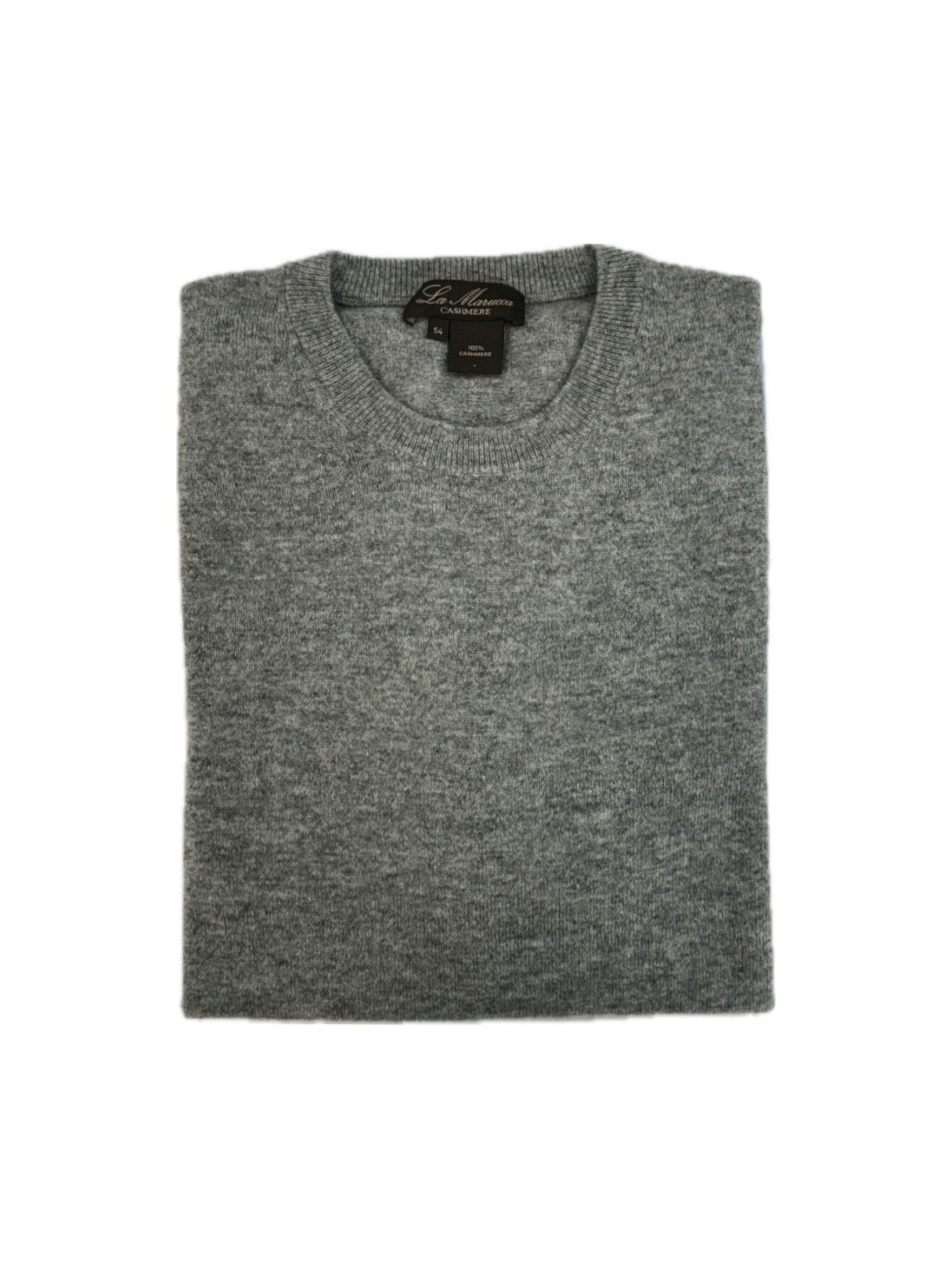 Crewneck - man 2 ply pure cashmere Classic by La Marucca