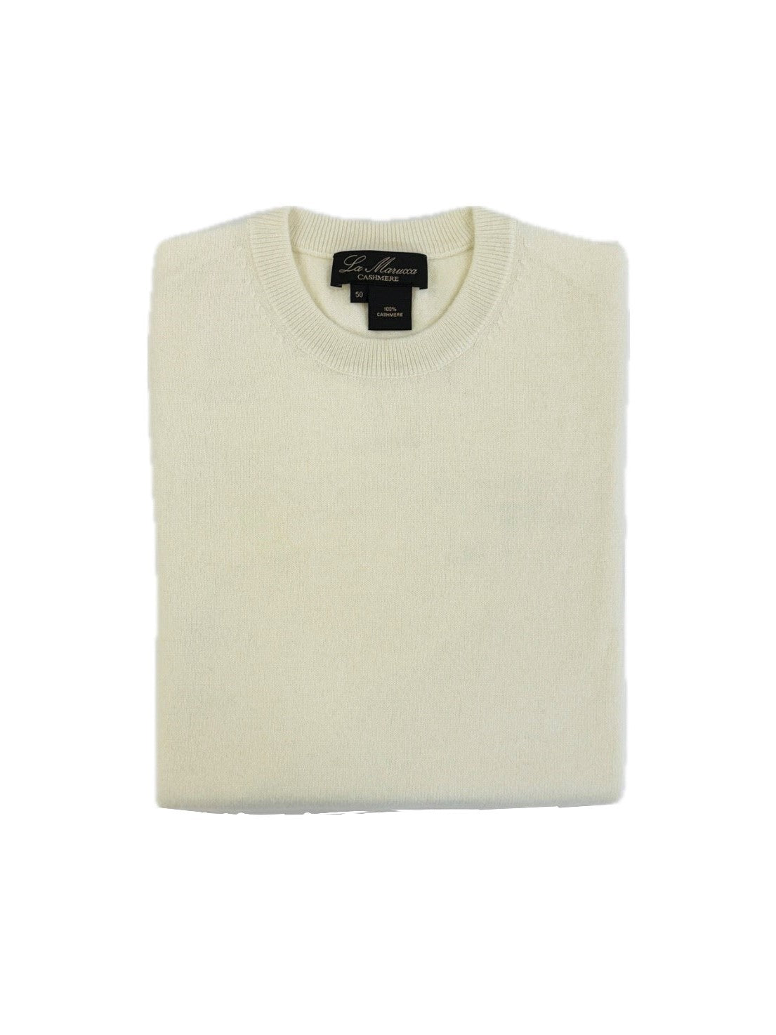 Crewneck - man 2 ply pure cashmere Classic by La Marucca